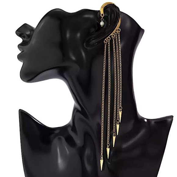 🔵𝟲𝟱%𝗢𝗙𝗙 𝗯𝘂𝗻𝗱𝗹𝗲𝘀 𝟯+🔵 NEW Tassel Single Wrap Earring - Picture 7 of 10